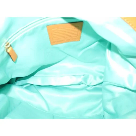 Coach 2008 Bonnie Leather Fold over Expandable Convertible Tote Kisslock Pocket - Picture 8 of 16